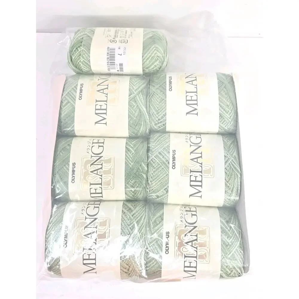 Olympus Knitting Yarn Thread Color #7 Melange Lot‎ of 7 U326